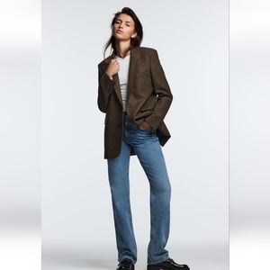 WOOL BLEND MENSWEAR STYLEBLAZER TANS REF | 9272/530